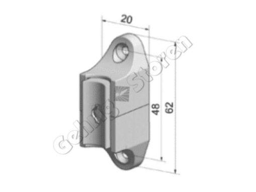 Kurbelhalter magnetisch – Bild 2