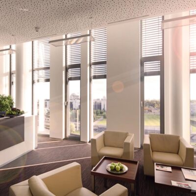 Fenster-System-Raffstoren FSR mit Seilführung