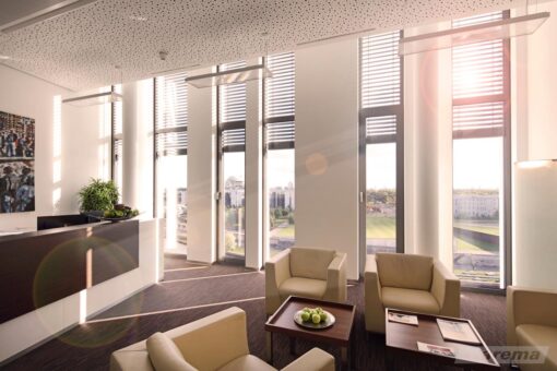 Fenster-System-Raffstoren FSR mit Seilführung